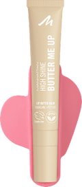 Lippenbalsam Set High Shine Butter Me Up 000 Vanilla Frost + Gratis Handy-Halterung MANHATTAN Cosmetics