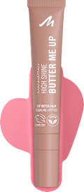 Lippenbalsam Set High Shine Butter Me Up 001 Latte Delight + Gratis Handy-Halterung MANHATTAN Cosmetics