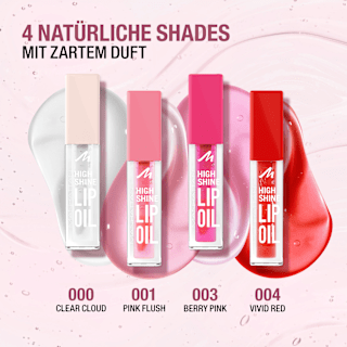 Lippenöl High Shine 003 Berry Pink MANHATTAN Cosmetics