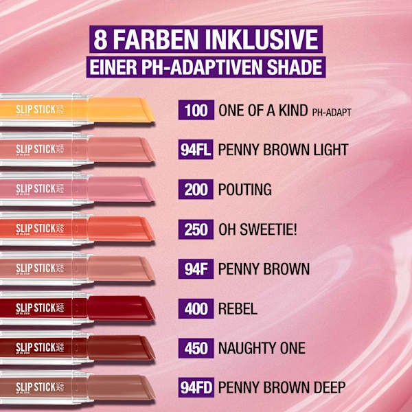 Lippenstift High Shine Slip Stick, 400 MANHATTAN Cosmetics