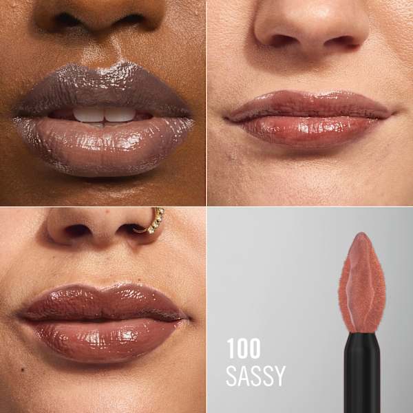 Lippenstift Volume Up Lip Latex 100 Sassy MANHATTAN Cosmetics