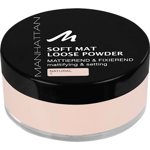 Loses Puder Soft Mat Natural 1 MANHATTAN Cosmetics