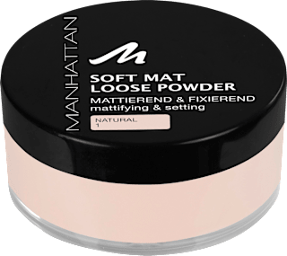 Loses Puder Soft Mat Natural 1 MANHATTAN Cosmetics