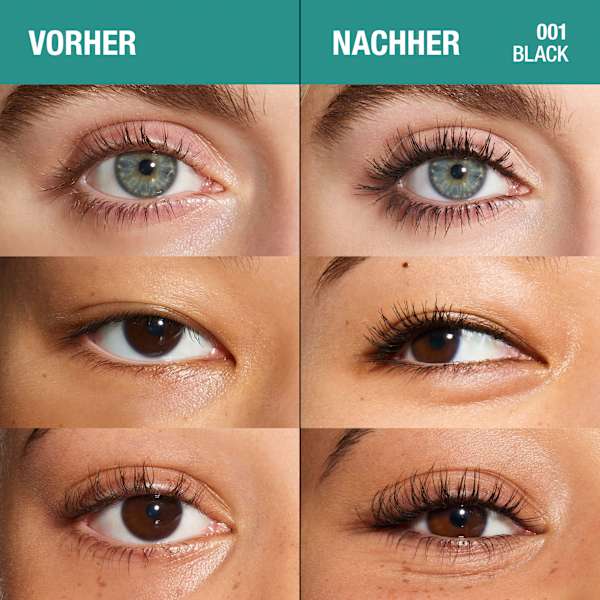Mascara Clean & Free Lash Loader 1010N Black MANHATTAN Cosmetics
