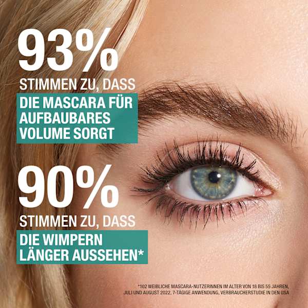 Mascara Clean & Free Lash Loader 1010N Black MANHATTAN Cosmetics