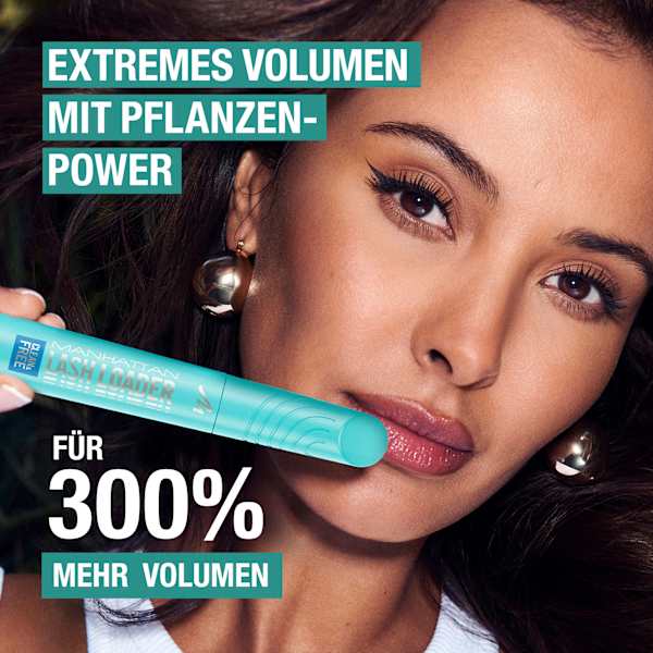 Mascara Clean & Free Lash Loader 99T Brown MANHATTAN Cosmetics