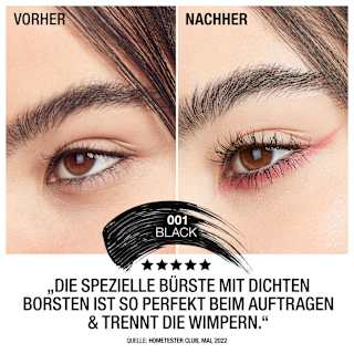 Mascara Eyemazing Reloaded 001 Black MANHATTAN Cosmetics