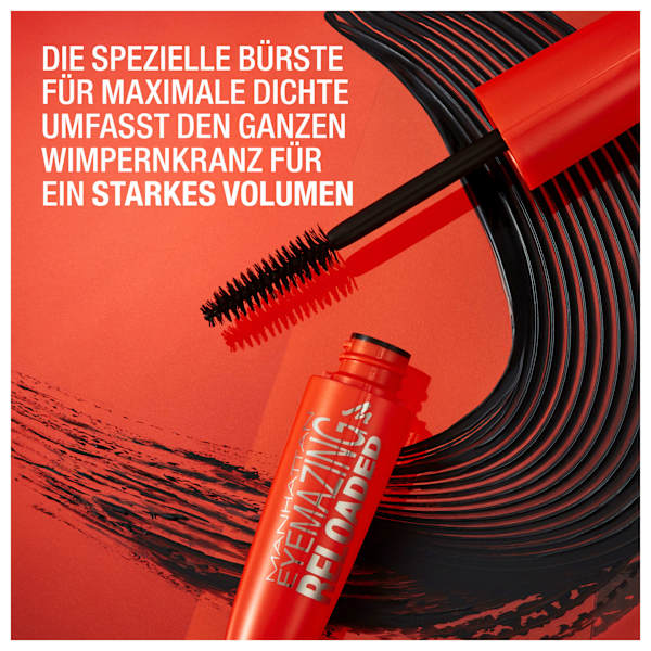 Mascara Eyemazing Reloaded 002 Black Brown MANHATTAN Cosmetics
