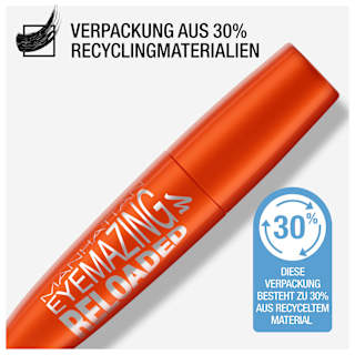 Mascara Eyemazing Reloaded 002 Black Brown MANHATTAN Cosmetics