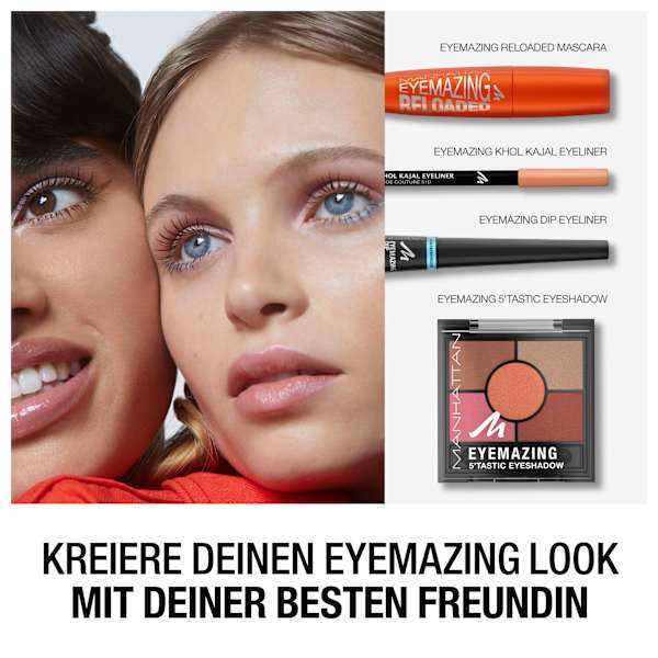 Mascara Eyemazing Reloaded 002 Black Brown MANHATTAN Cosmetics