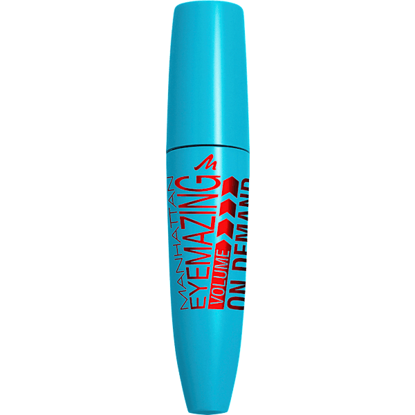 Mascara Eyemazing Volume On Demand Waterproof 1010N Black MANHATTAN Cosmetics