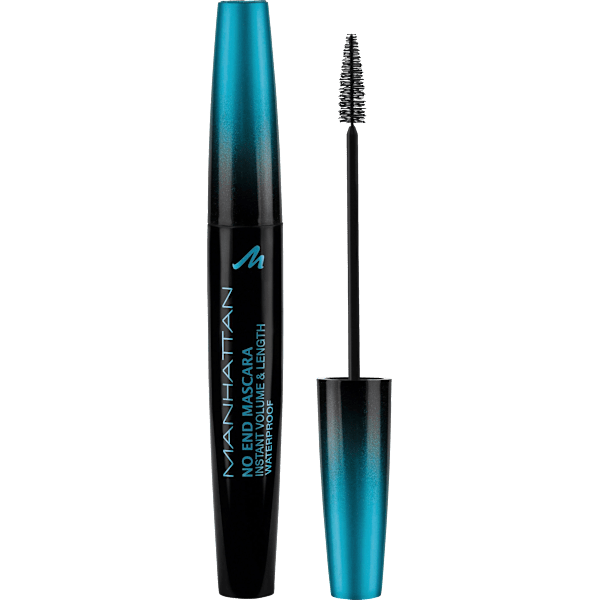 Mascara No End Volume & Length Waterproof 1010N Black MANHATTAN Cosmetics