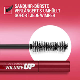 Mascara Volume Up 001 Extreme Black MANHATTAN Cosmetics