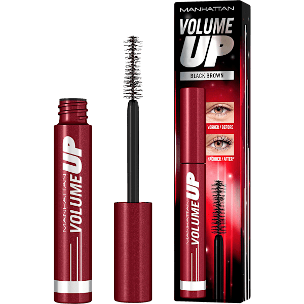 Mascara Volume Up 002 Extreme Black Brown MANHATTAN Cosmetics