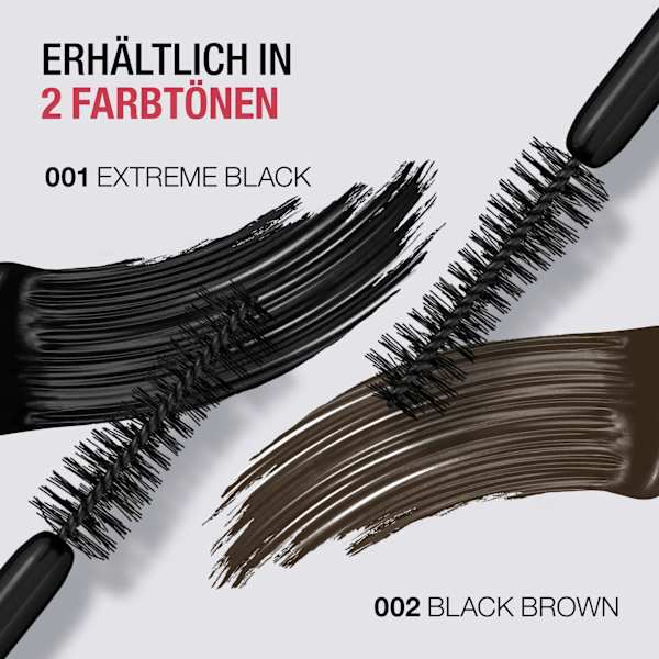 Mascara Volume Up 002 Extreme Black Brown MANHATTAN Cosmetics