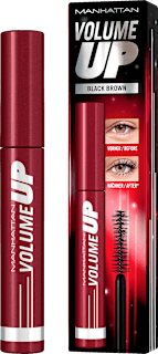 Mascara Volume Up 002 Extreme Black Brown MANHATTAN Cosmetics