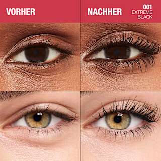 Mascara Volume Up 002 Extreme Black Brown MANHATTAN Cosmetics