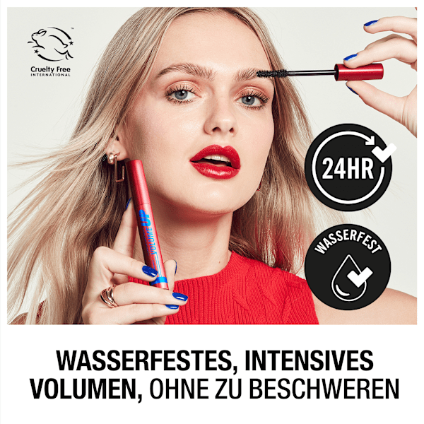 Mascara Volume Up 003 Waterproof Black MANHATTAN Cosmetics