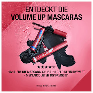 Mascara Volume Up 003 Waterproof Black MANHATTAN Cosmetics