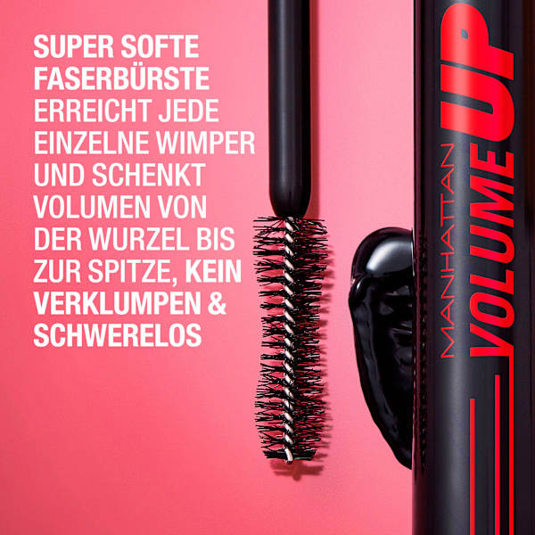 Mascara Volume Up 004 Pitch Black MANHATTAN Cosmetics