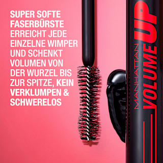 Mascara Volume Up 004 Pitch Black MANHATTAN Cosmetics