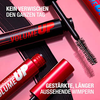 Mascara Volume Up 004 Pitch Black MANHATTAN Cosmetics