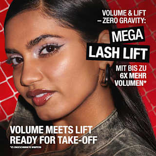 Mascara Volume Up Mega Lift 001 Black MANHATTAN Cosmetics