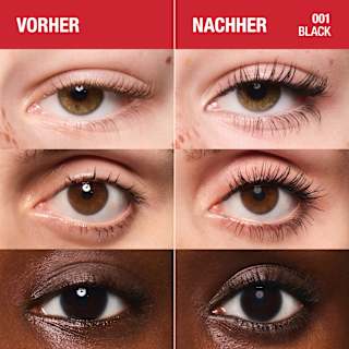 Mascara Volume Up Mega Lift 001 Black MANHATTAN Cosmetics