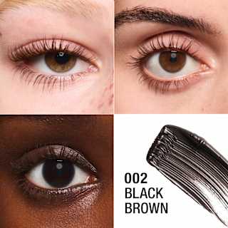 Mascara Volume Up Mega Lift 002 Black Brown MANHATTAN Cosmetics