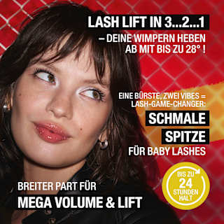 Mascara Volume Up Mega Lift 002 Black Brown MANHATTAN Cosmetics
