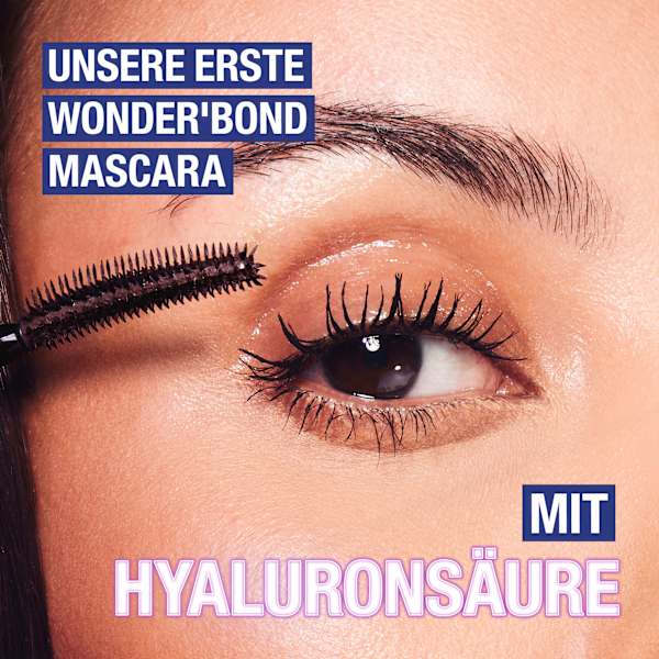 Mascara Wonder'Bond Lash Filler & Hyaluronic 001 Black MANHATTAN Cosmetics