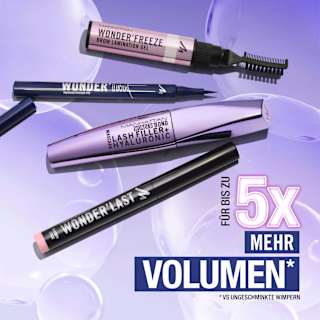 Mascara Wonder'Bond Lash Filler & Hyaluronic 001 Black MANHATTAN Cosmetics