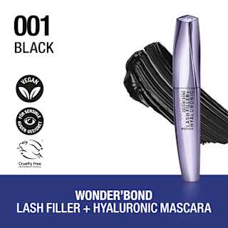 Mascara Wonder'Bond Lash Filler & Hyaluronic 001 Black MANHATTAN Cosmetics