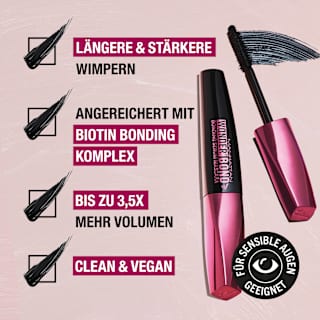 Mascara Wonder'Bond Serum 001 Black MANHATTAN Cosmetics