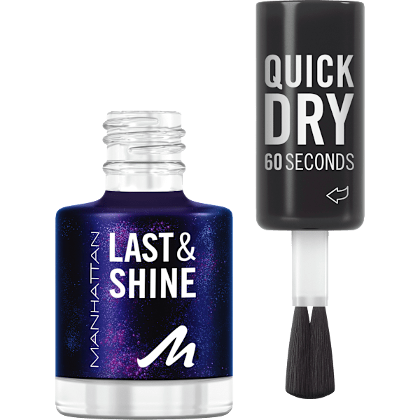Nagellack Last & Shine 040 Midnight Rush MANHATTAN Cosmetics