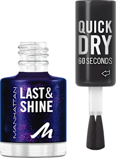 Nagellack Last & Shine 040 Midnight Rush MANHATTAN Cosmetics
