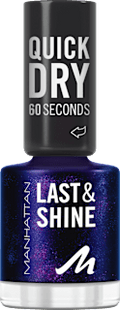 Nagellack Last & Shine 040 Midnight Rush MANHATTAN Cosmetics