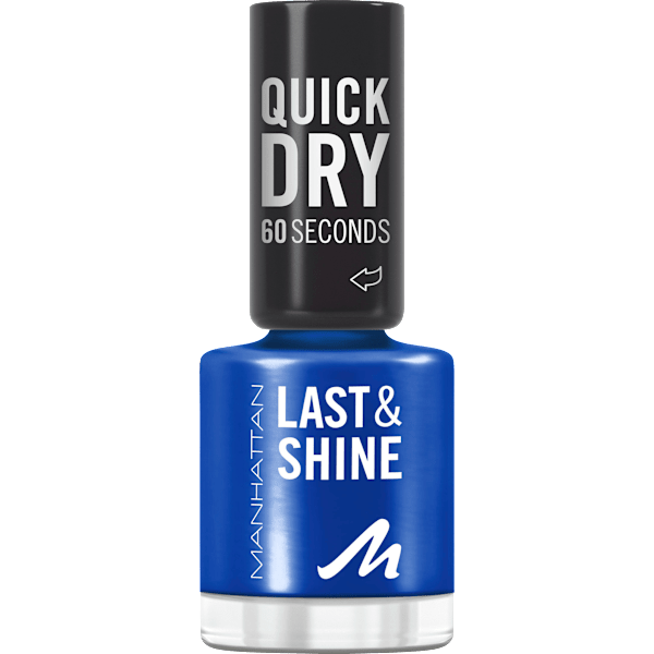 Nagellack Last & Shine 828 Danny Boy Blue MANHATTAN Cosmetics