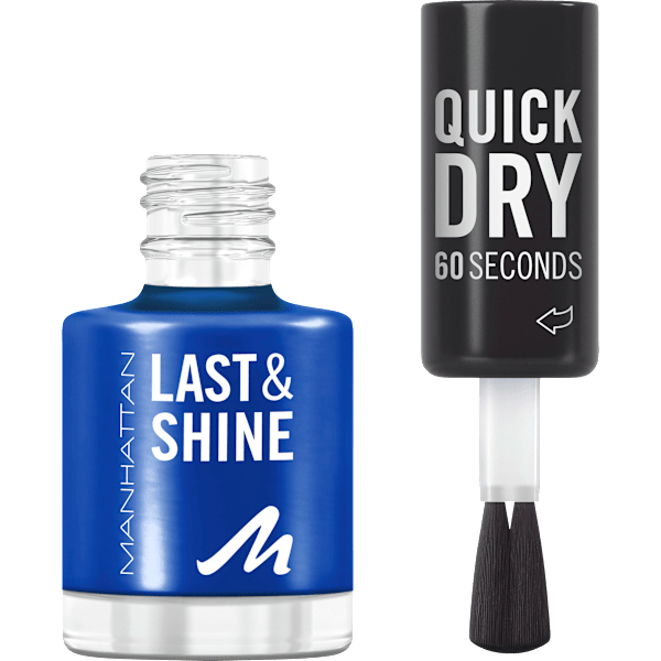 Nagellack Last & Shine 828 Danny Boy Blue MANHATTAN Cosmetics