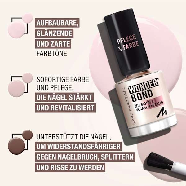 Nagellack Wonder'Bond 007 Penny Brown MANHATTAN Cosmetics