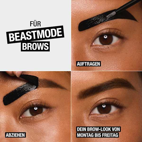 Peel-Off Augenbrauenfarbe Wonder ´Bond Brow Filler Peel-Off Tint 001 Medium MANHATTAN Cosmetics