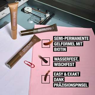 Peel-Off Augenbrauenfarbe Wonder ´Bond Brow Filler Peel-Off Tint 003 Dark Brown MANHATTAN Cosmetics