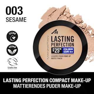 Puder-Foundation Lasting Perfection 003, LSF 20 MANHATTAN Cosmetics