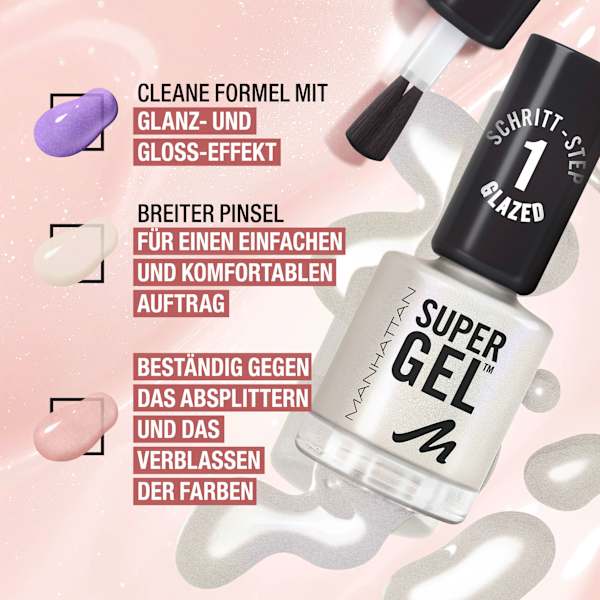 Top Coat Super Gel 1 MANHATTAN Cosmetics