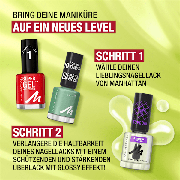 Top Coat Ultra Shine MANHATTAN Cosmetics