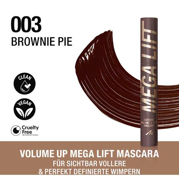 Volume Up Mega Lift Mascara 003 MANHATTAN Cosmetics