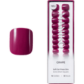Künstliche Nägel Soft Gel Press Ons Grape Extra Short Square Maniko