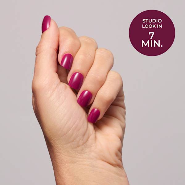 Künstliche Nägel Soft Gel Press Ons Grape Extra Short Square Maniko