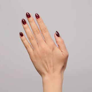 Künstliche Nägel Soft Gel Press Ons Merlot Glass Short Almond Maniko