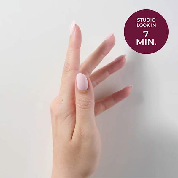 Künstliche Nägel Soft Gel Press Ons Powder Medium Round Maniko